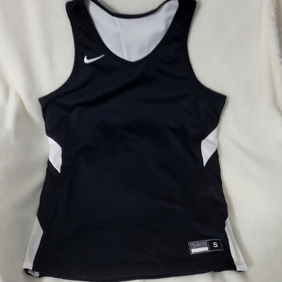 Nike Tops - Nike Women's Black and White Athletic Tank Top